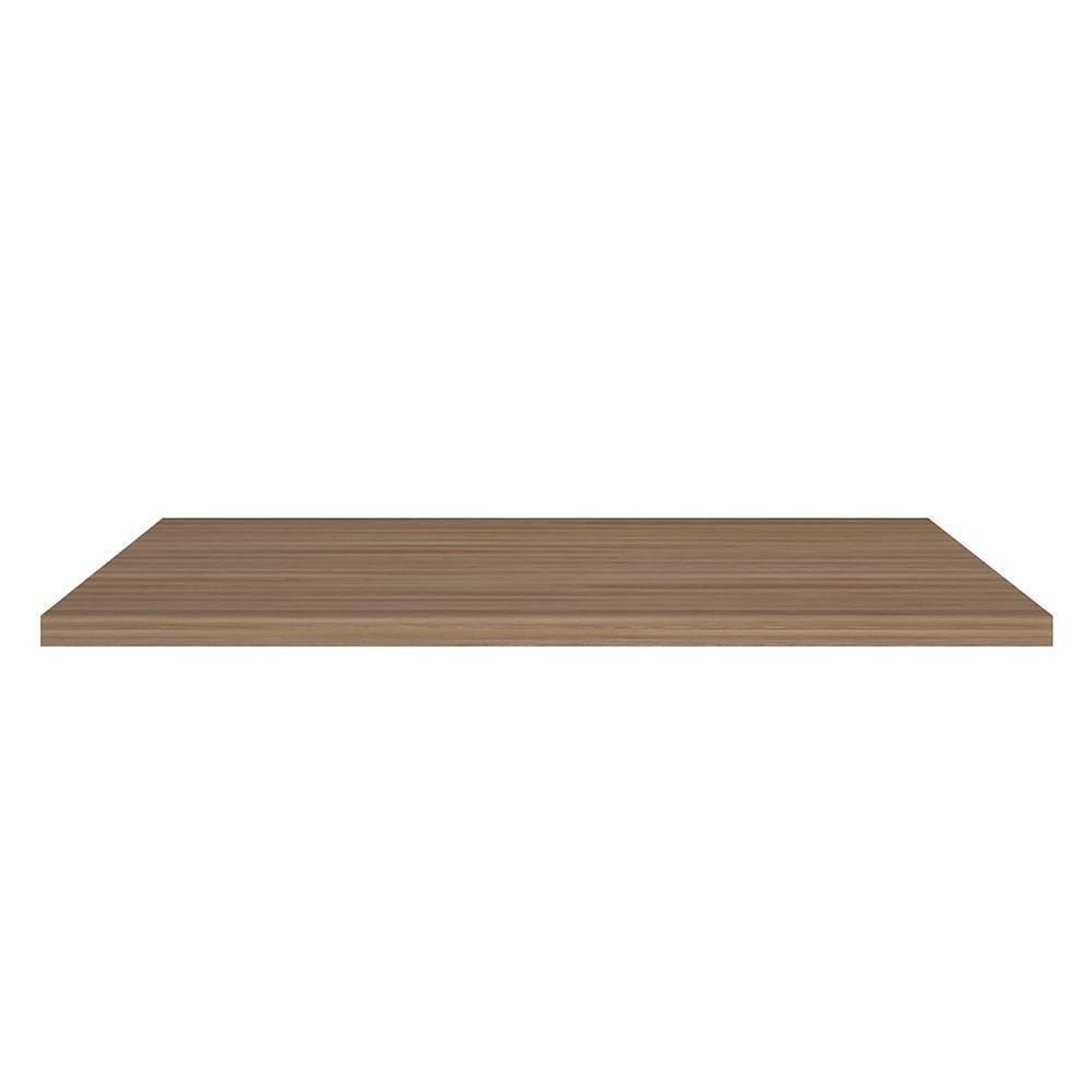 Tampo Mdp Para Balcão De Cozinha 80cm Unna Carvalho Oak - Poliman Móveis Carvalho Oak