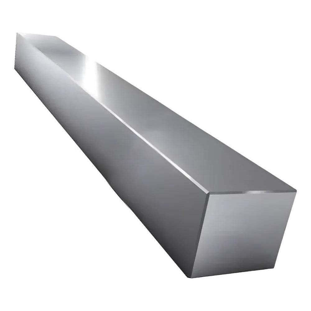 2X Chaveta Quadrada Barra 6X6X500Mm Em Aço Sae 1045 Trefilad