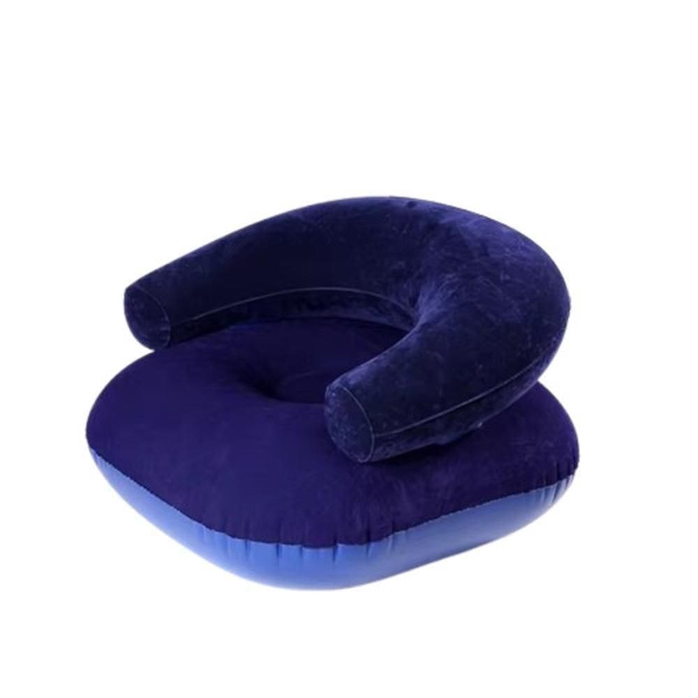 Sofá Poltrona Inflável Ultra Lounge Portátil Com Kit Reparo – Cadeira Cama Para Quarto, Sala, Jardim E Piscina