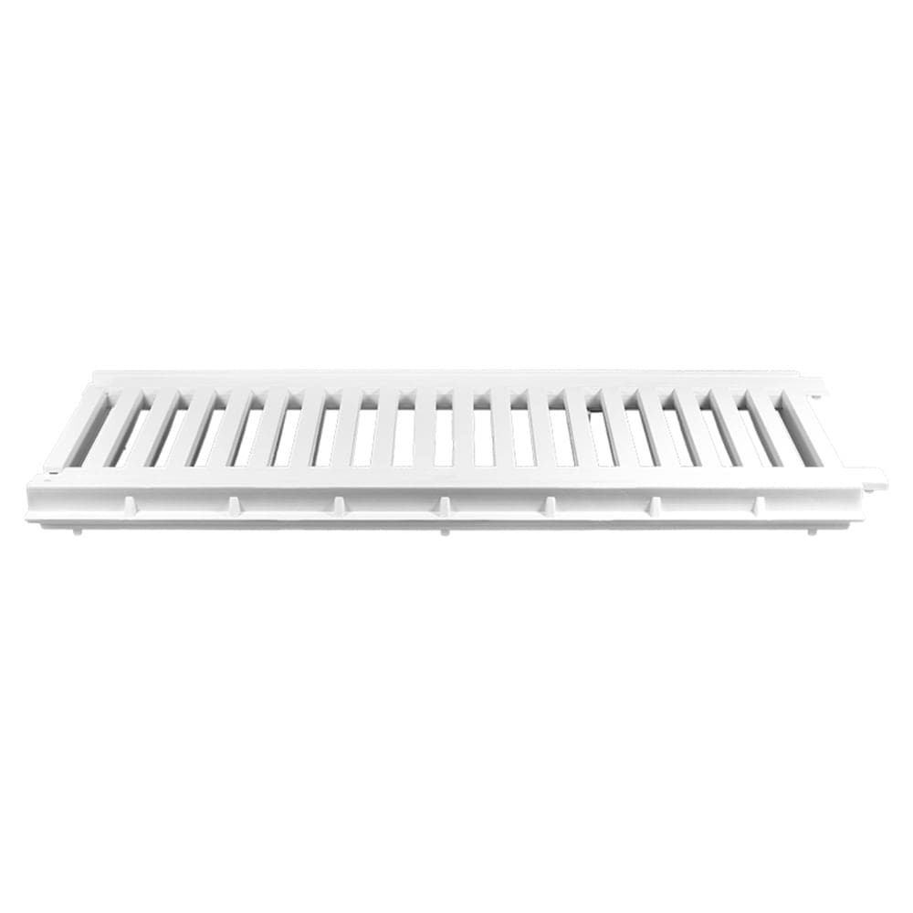 Grelha com Porta Gralha Reforçada 15x50cm Branco - 1639 - ESTRELA