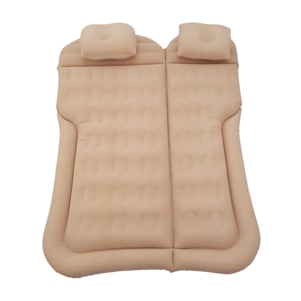 Cama Inflável Colchão Carro Camionete Ônibus Bege Caramelo