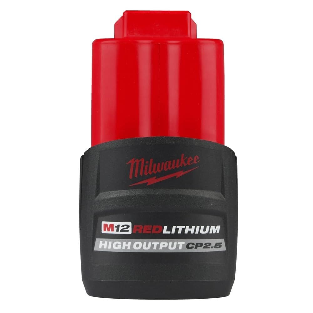 Bateria Milwaukee M12 REDLITHIUM DE ALTA SAÍDA CP 2,5Ah 12V