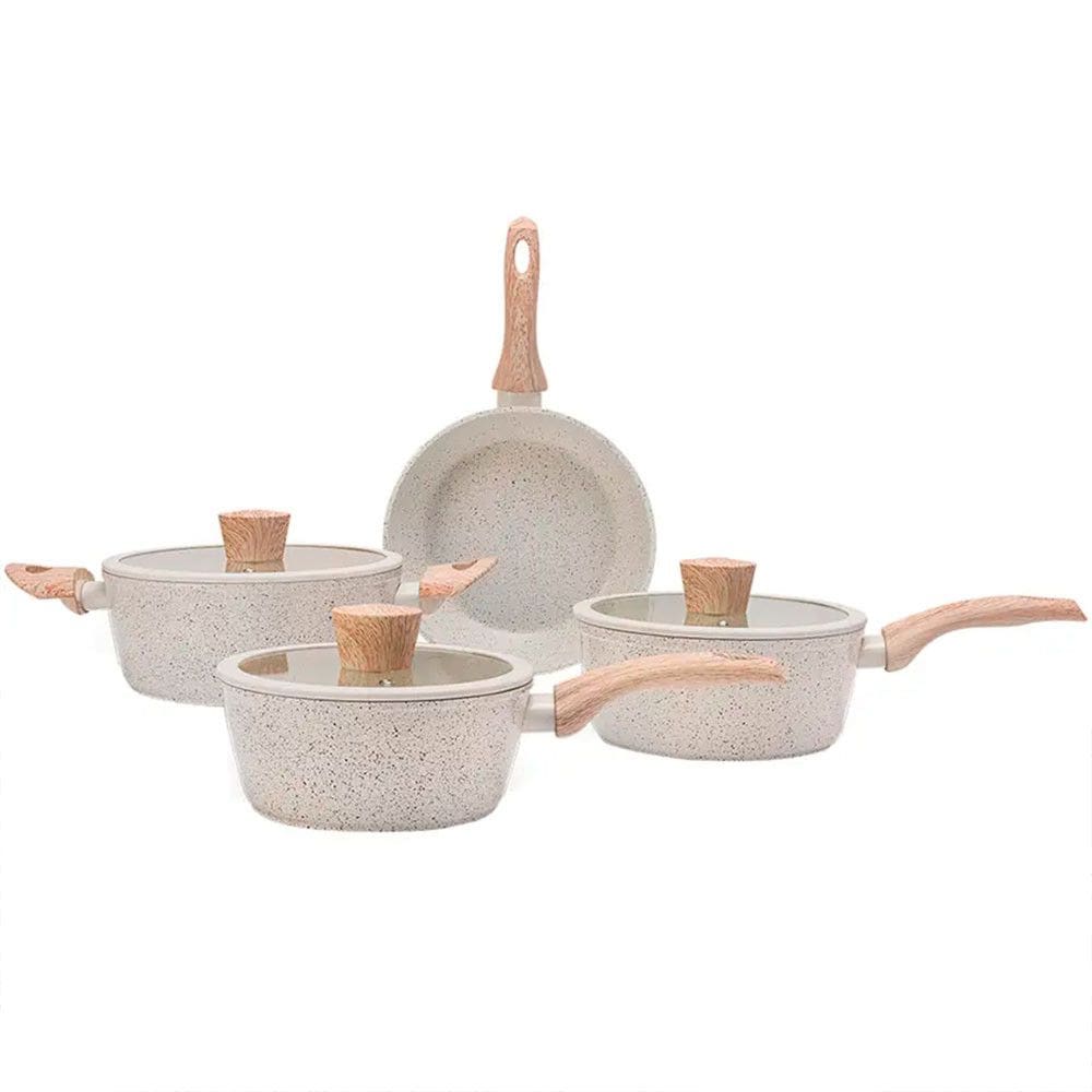 MP - Jogo de Panelas Brinox Cera mica 4 Pec a