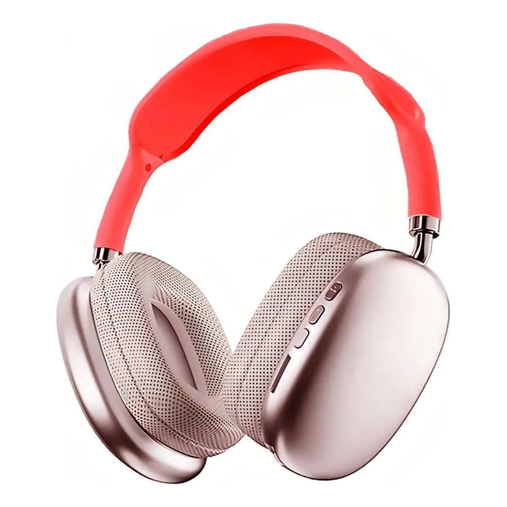 Fone de Ouvido Sem Fio Peining Bluetooth Com Microfone Air Top Pei-P9 Vermelho