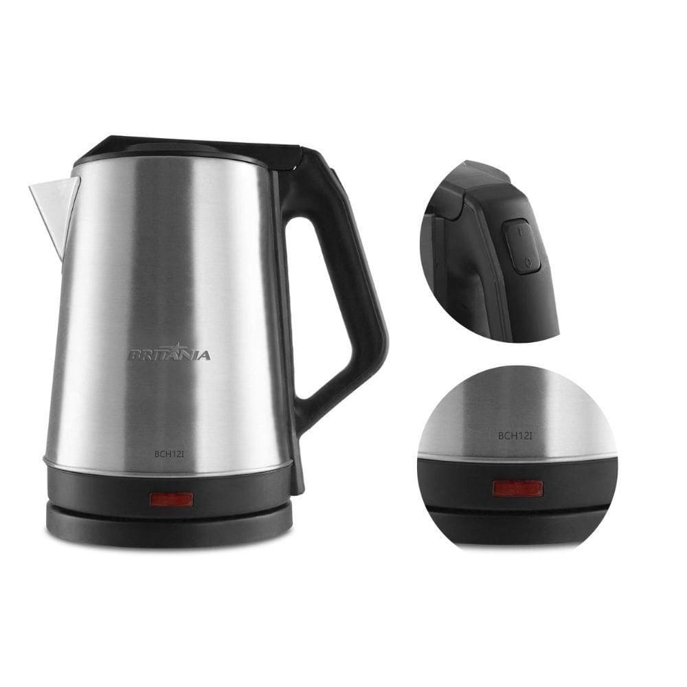 Chaleira Elétrica 1.9l Bch12i Britânia Capacidade 1,9l 220V