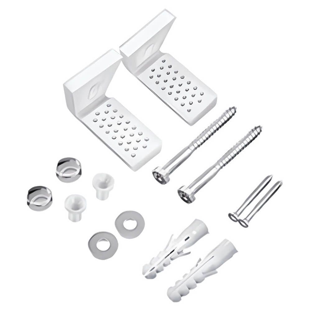 Kit de Fixação Cromado Lateral para Bacia - VST025CWG - ESTEVES