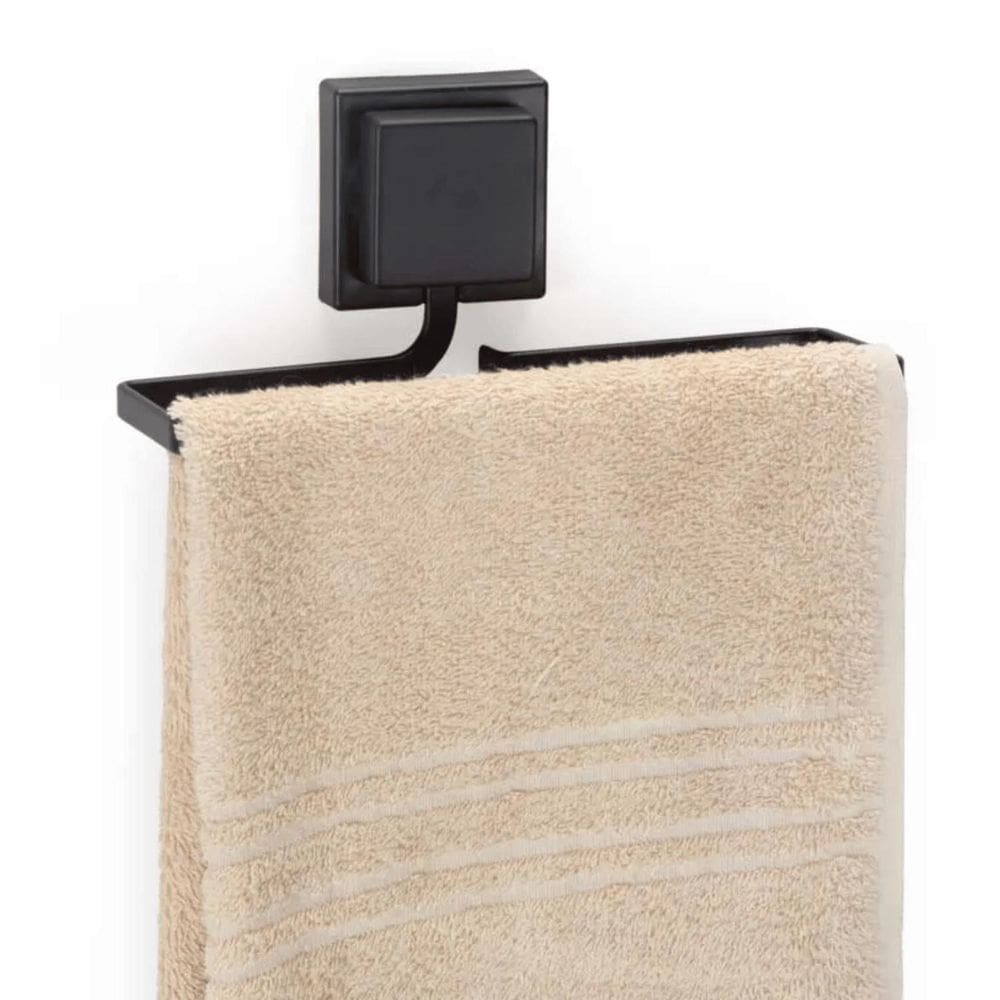 Porta Toalha Rosto Arthi Piatina 3M - Preto