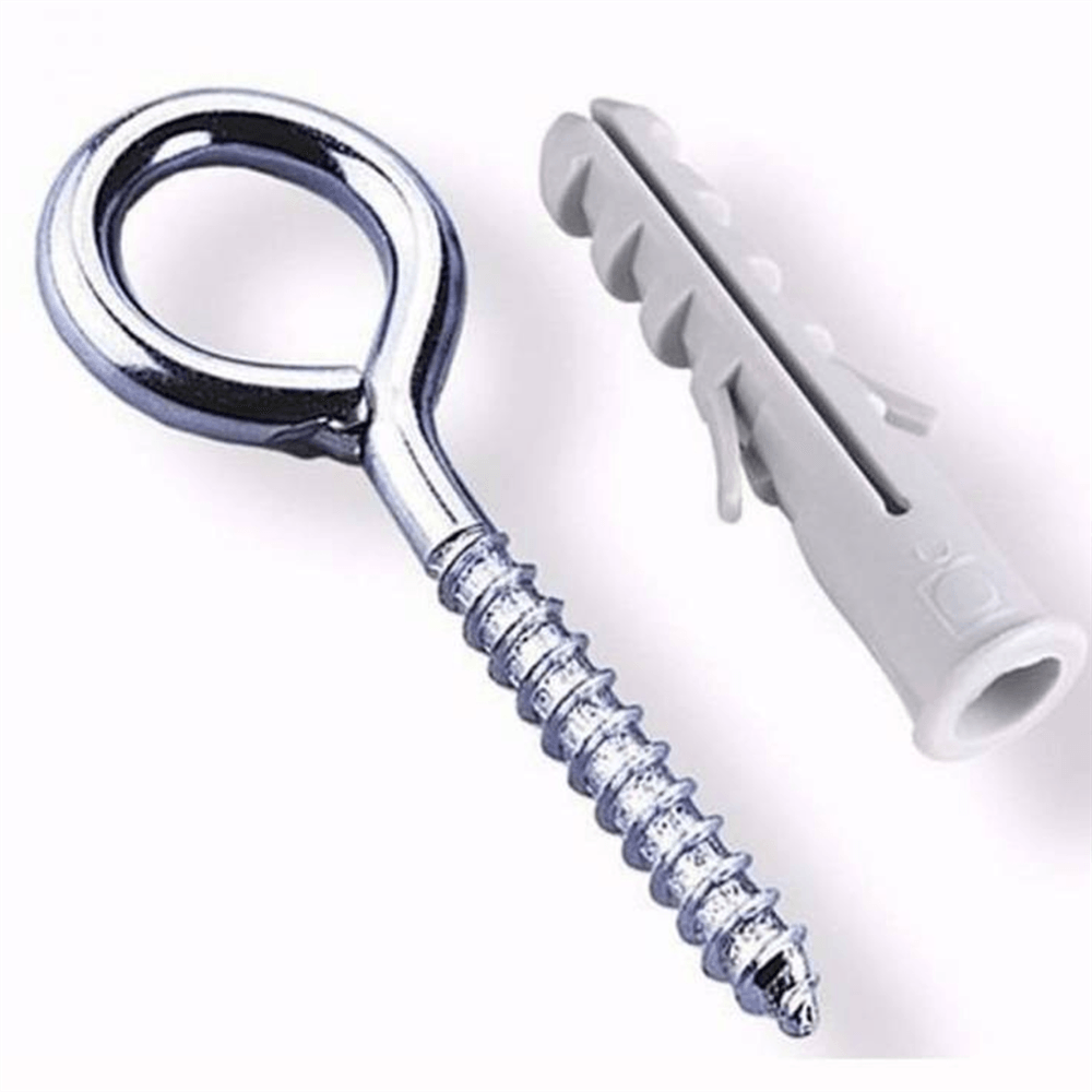 Bucha Nylon 8mm com Pitão Zincado 4,4x65 com 15 Peças - PIB277 - FOXMIX
