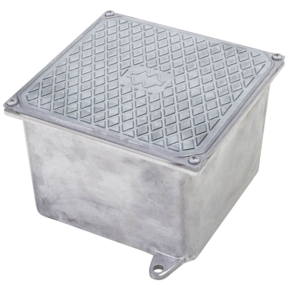 Caixa de Passagem 2020-10 sem Pintura e sem Chassi com Tampa Reversível - E007010036 - WETZEL