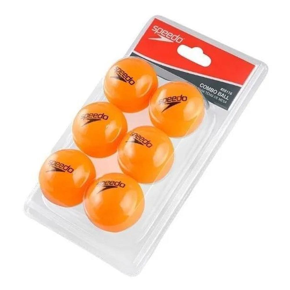 Kit 6 Bolas De Ping Pong Speedo Tenis De Mesa