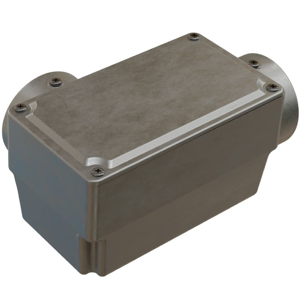 Caixa de Derivação Fixa Conduletzel sem Pintura Tipo LL de 2”” com Tampa - E012050075 - WETZEL