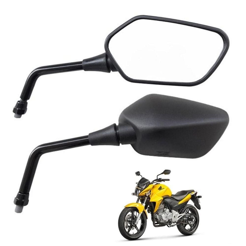 Par Retrovisor Cb 300 Rosca Motos Honda Universal M10