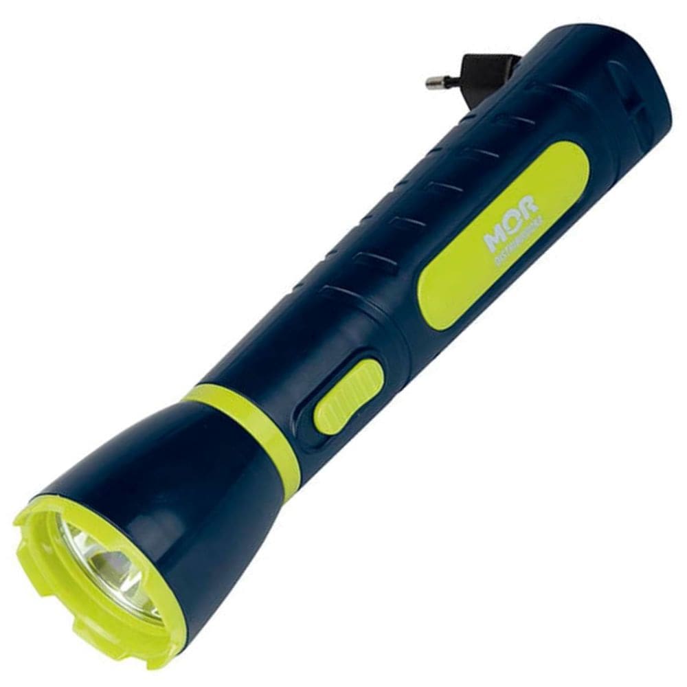 Lanterna Power Led 65 Lúmens Recarregável - 409181 - MOR