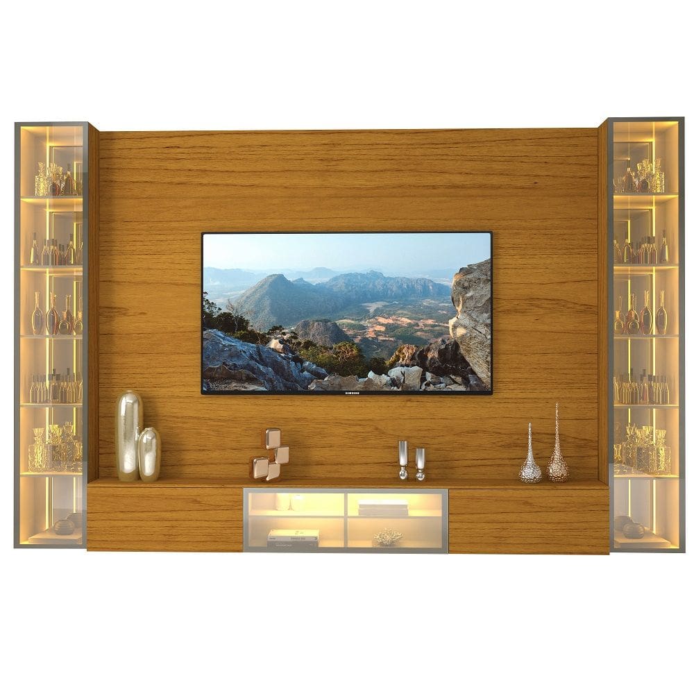 MP - Painel Estante Home Suspenso Gelius Lumi