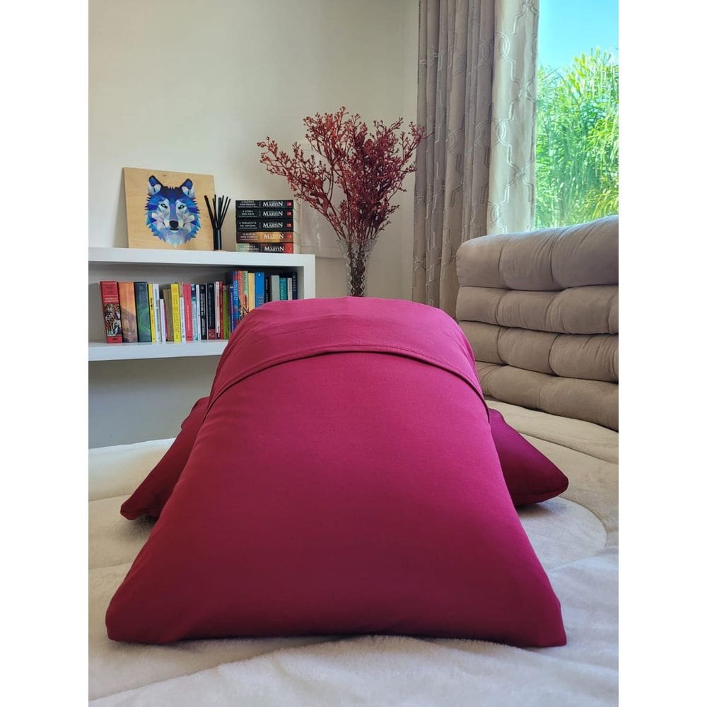 Kit 02 Fronha Lisa Envelope Malha Travesseiro 70X50