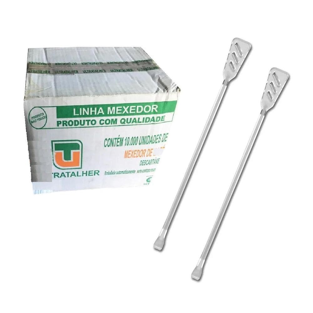 Mexedor Misturador Grande Drink Cristal Ultratalher C/5000