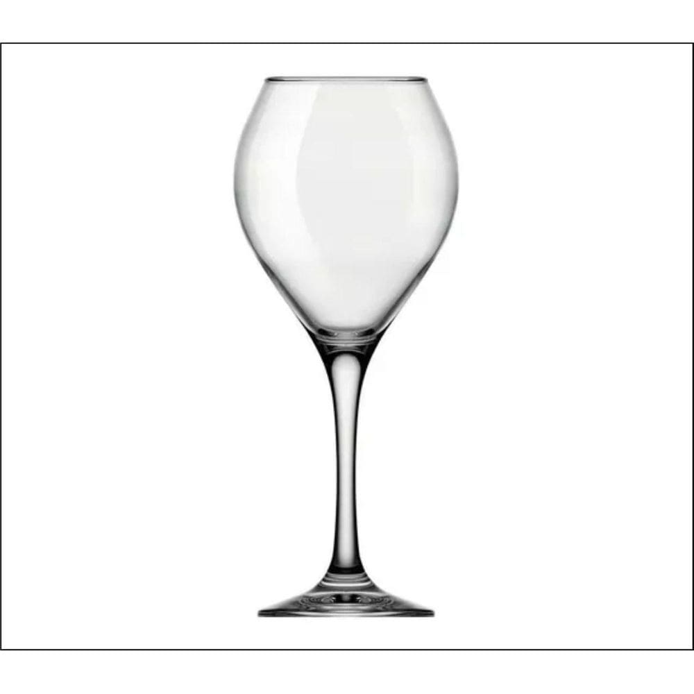 Taça Vinho Tinto Branco De Vidro Prestige 500Ml Par De Taças