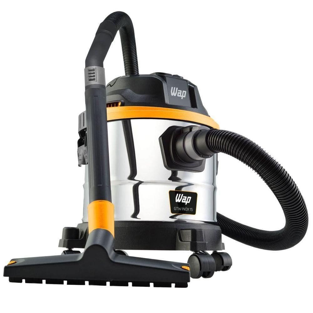 Aspirador De Pó E Água WAP Gtw Inox 15 Bocal De Sopro 220V
