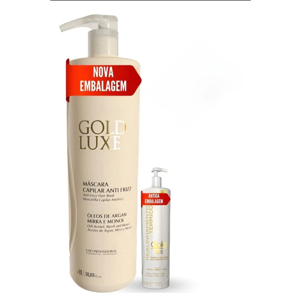 SoupleLiss Realinhamento Térmico Gold Luxo 1litro
