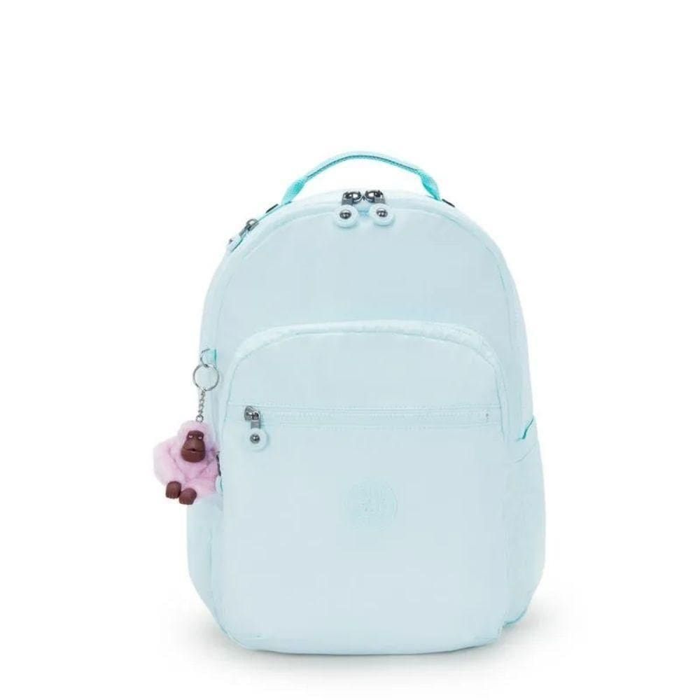 Mochila De Costas Kipling Seoul Blue Sky Met