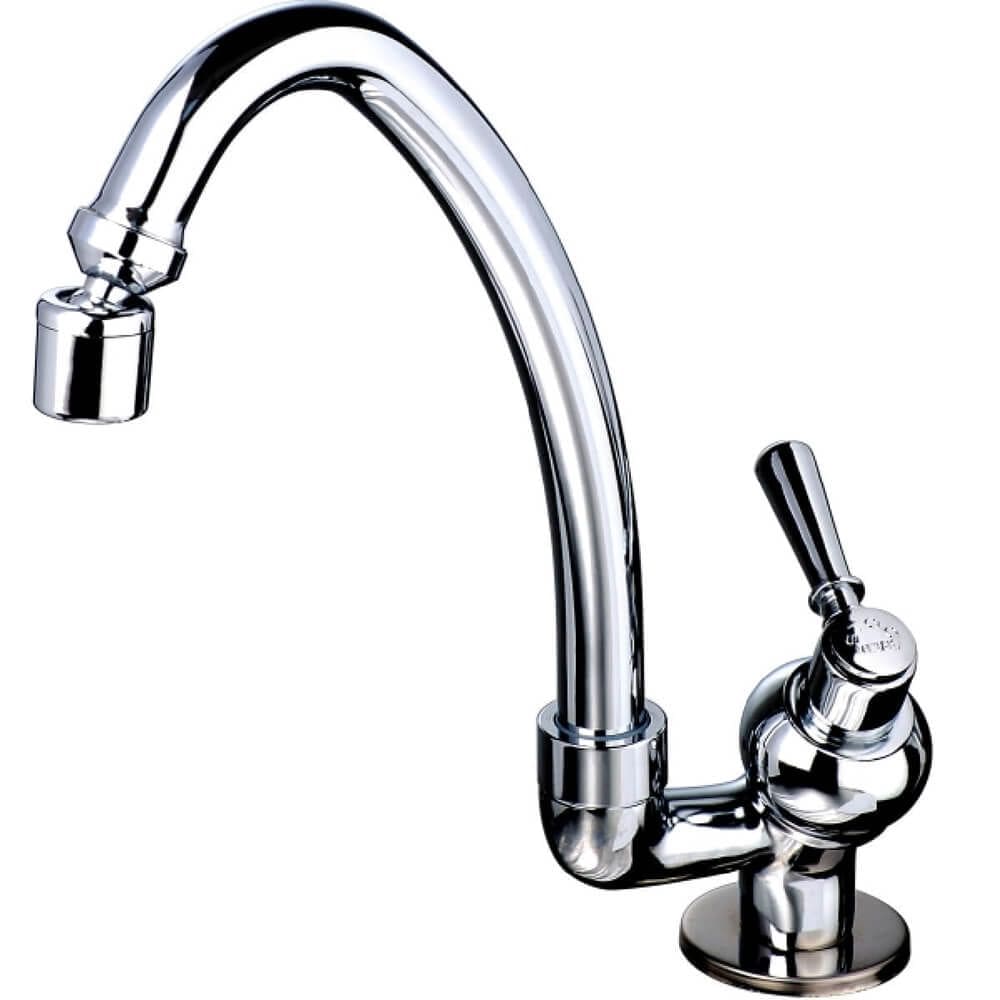Torneira de Mesa Master 1/4 de Volta Bica Móvel para Pia C/77 1183 - 10848 - STOC