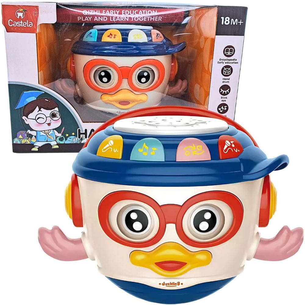 Boneco Interativo João Bobo Luz Som Intuitivo Castela