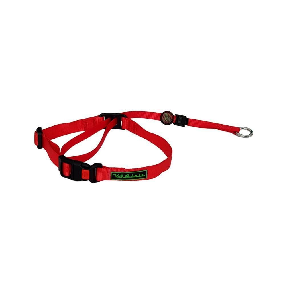 Coleira Cabresto K-9 Spirit Vermelha P