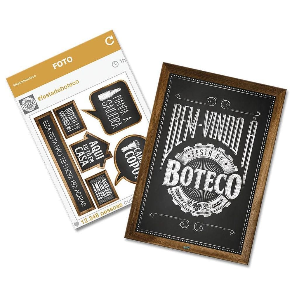 Kit Decorativo Boteco Festcolor