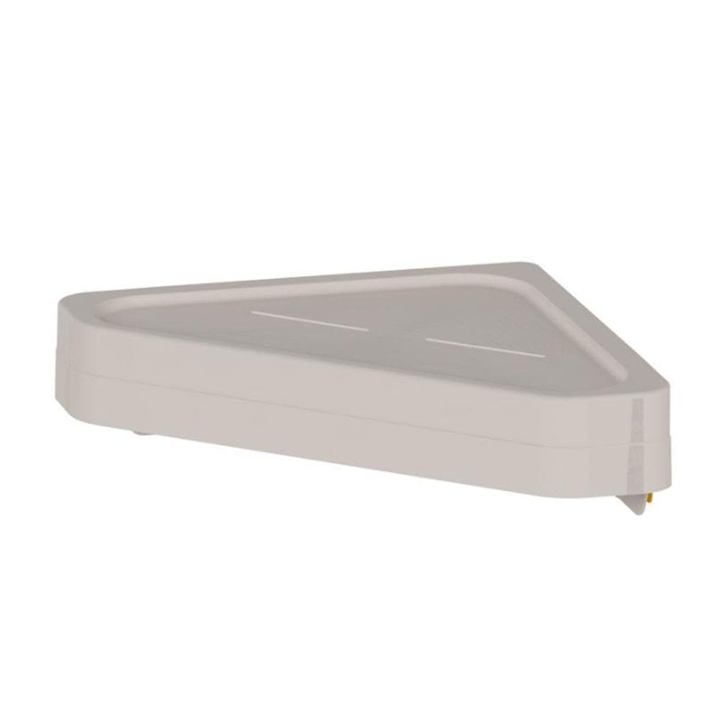 Prateleira De Canto Assistente Box Parede Instalação Adesiva