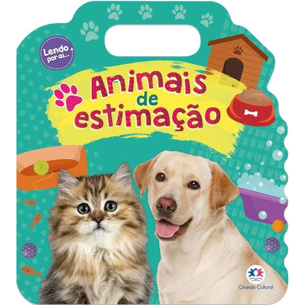 Livro Lendo Por Aí - Animais De Estimação