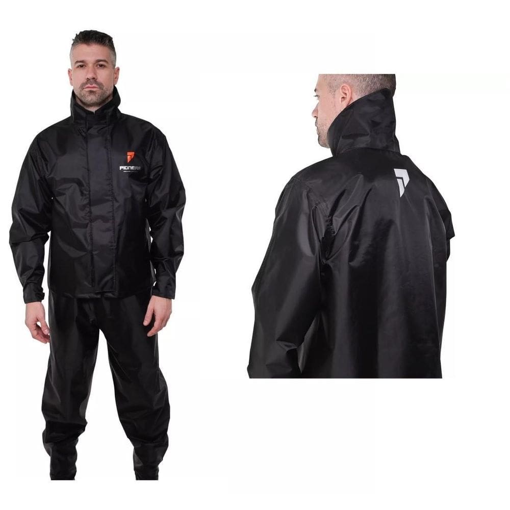 Capa De Chuva Pioneira Nylon Urban Moto Chuva - Tamanho P