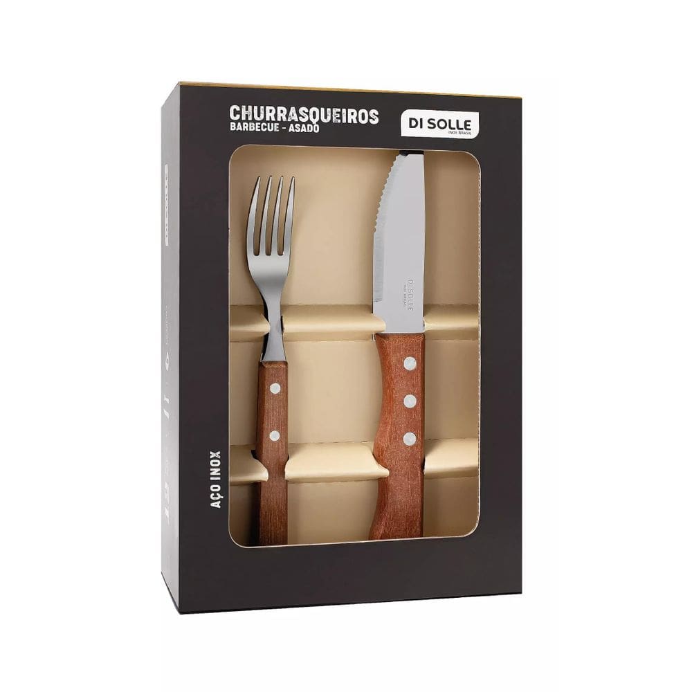 Tradição Conjunto Churrasco 12 Peças - Di Solle
