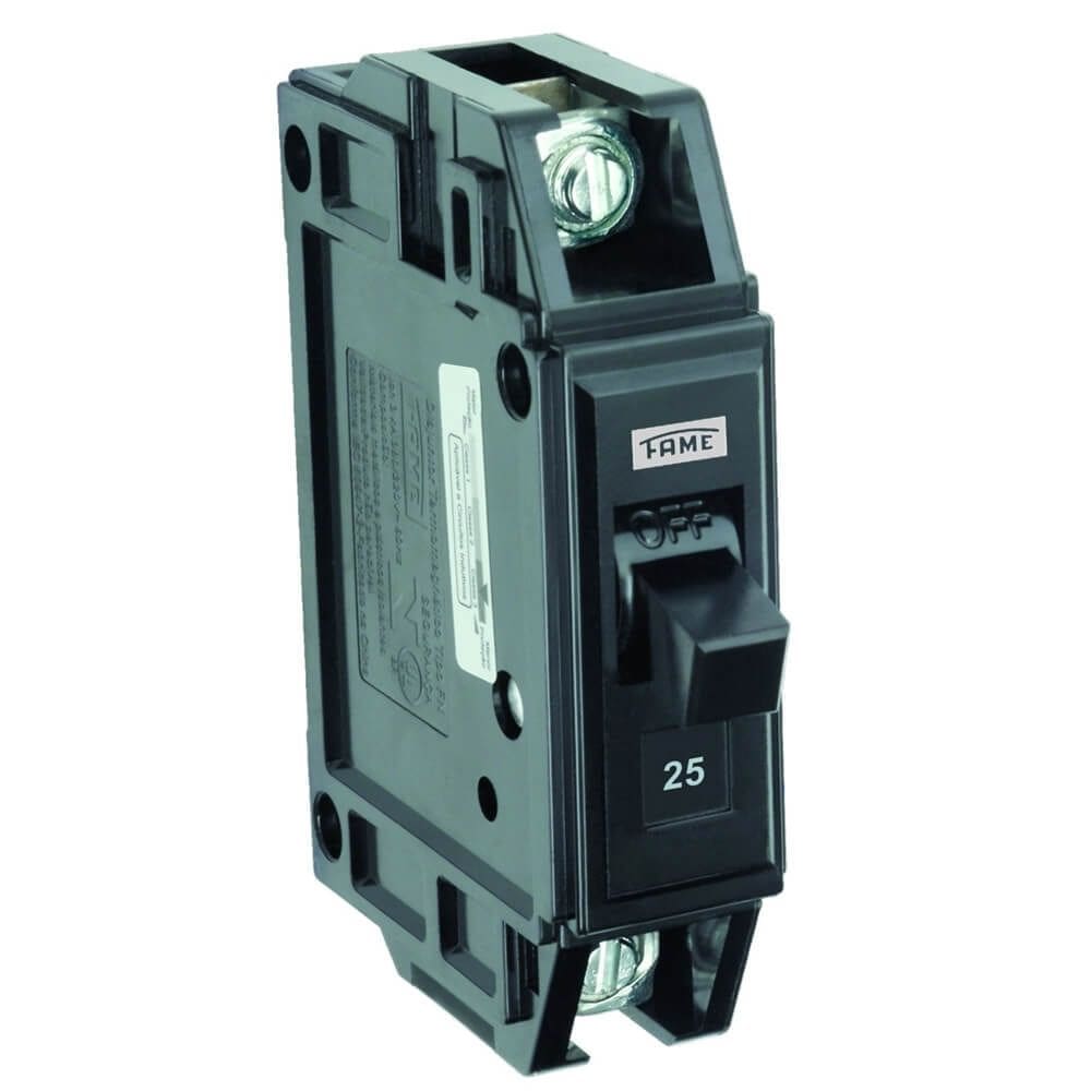 Disjuntor NEMA Monopolar FN 1P de 25 Ampères - 5153 - FAME