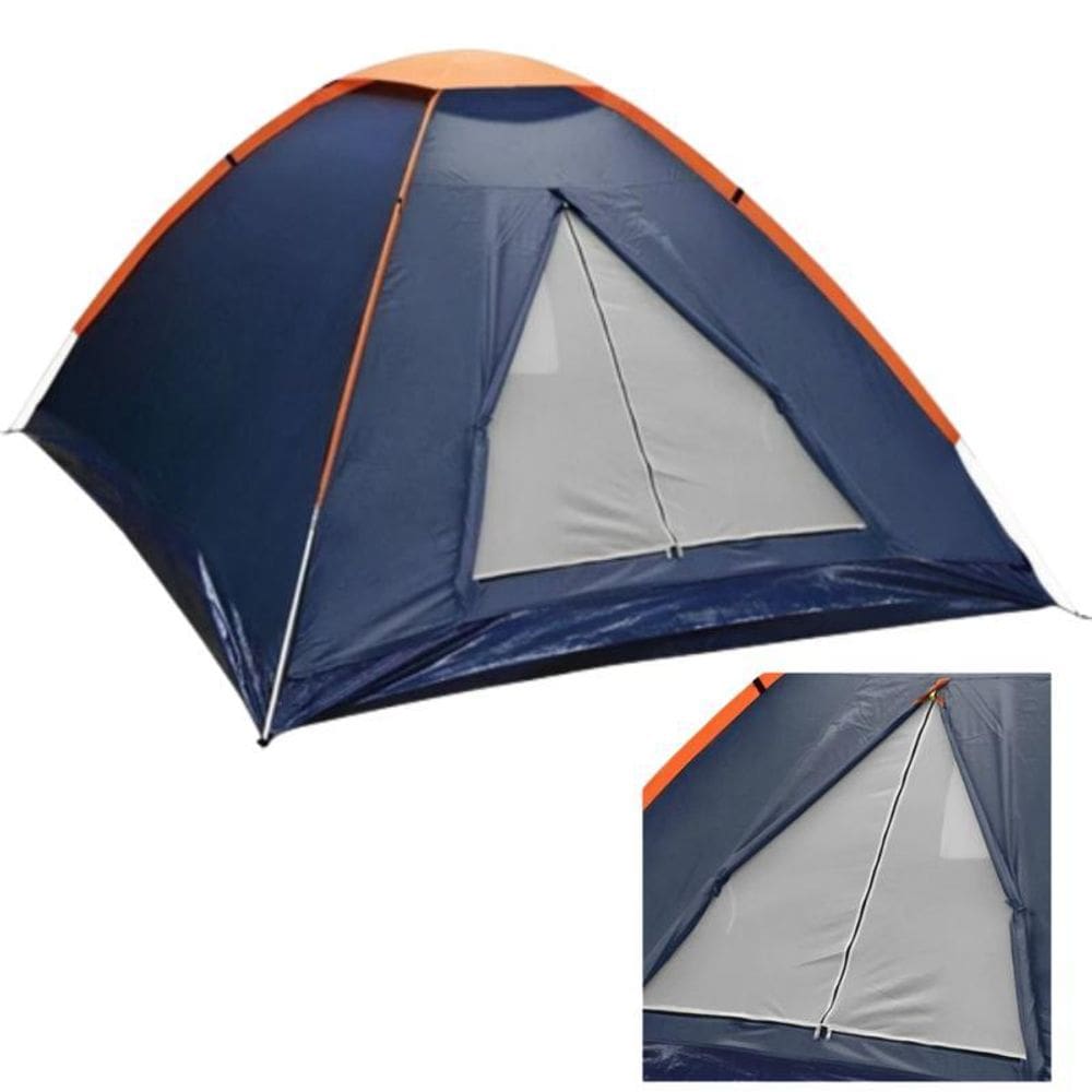 Barraca Camping 3 Pessoas Sobreteto Resistente Água