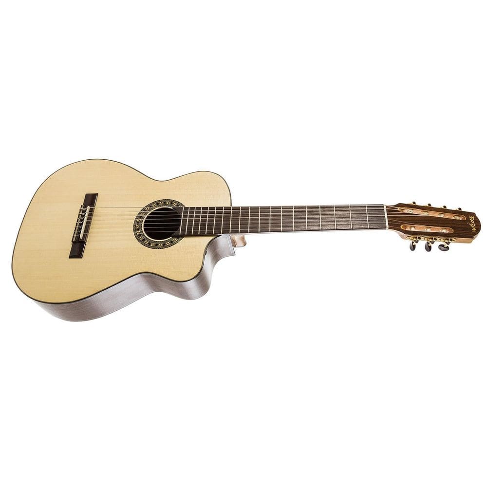 Violao Rozini Rx721 At 7 Cordas Premium Ativo Natural Nylon