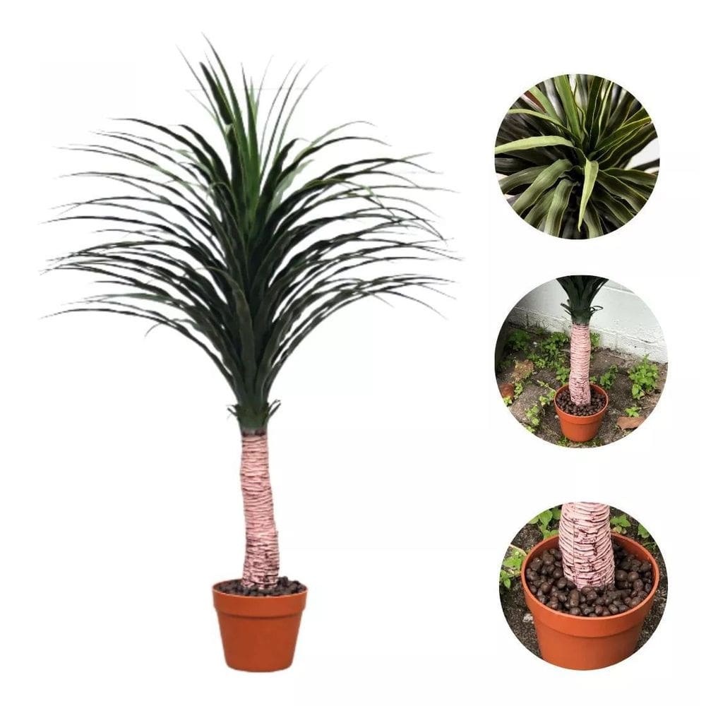 Planta Artificial Decorativa 114x70 - Plástico Siliconado