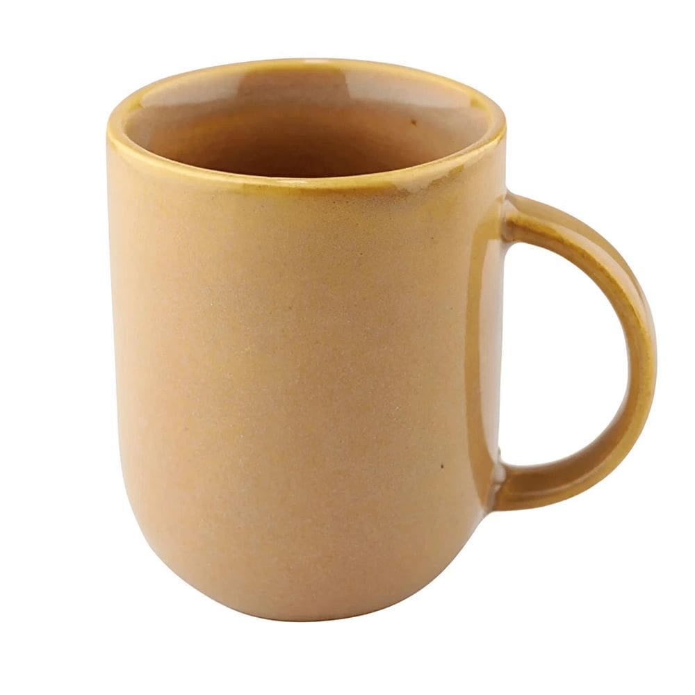 Caneca Fullfit Sotille Em Ceramica 330Ml - Amarelo
