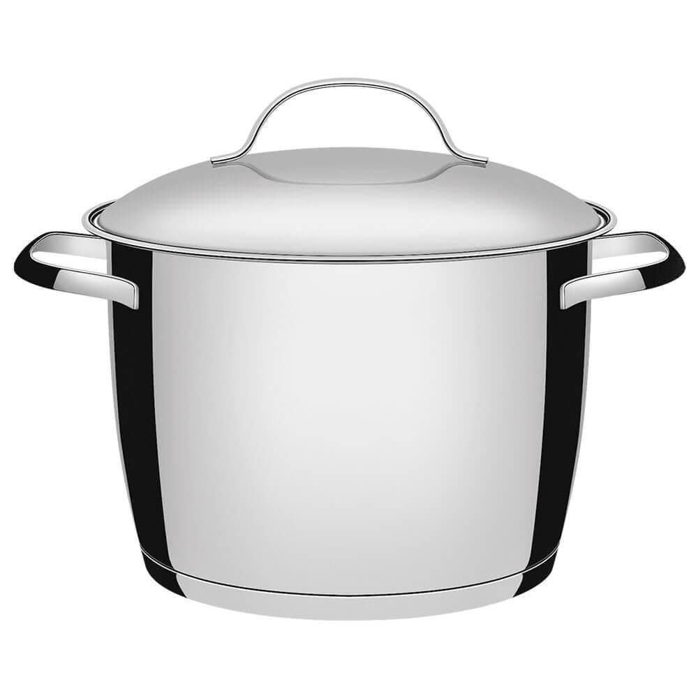 Caldeirão Tramontina Allegra em Aço Inox com Fundo Triplo 20 cm 4,4 L 62655200