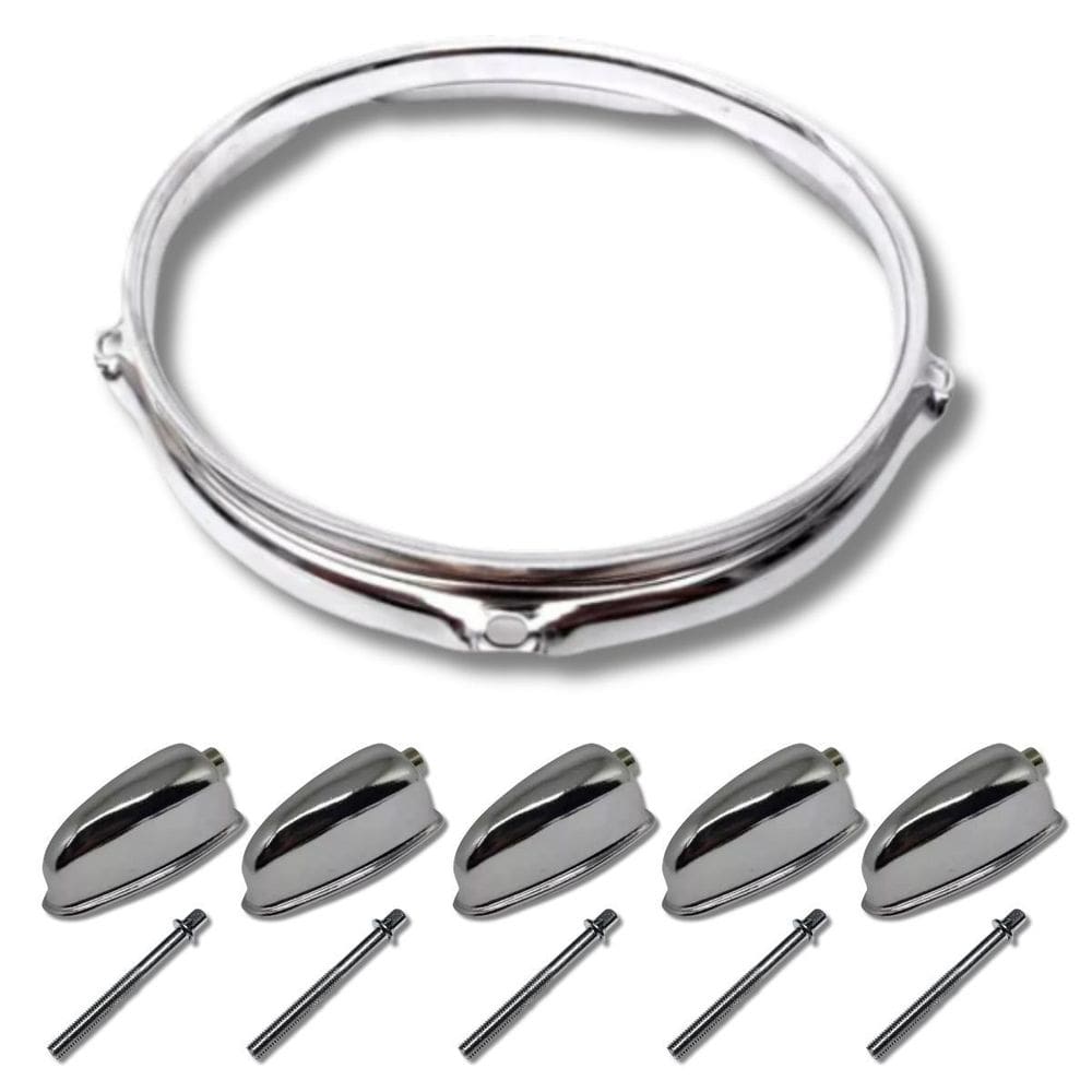 Kit Aro 8 P Hoop 2.3Mm 5 Afinações + 5 Parafuso + 5 Canoa