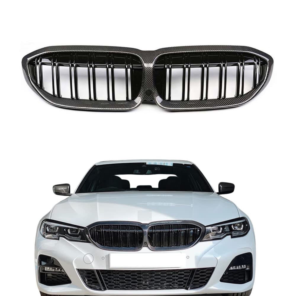 Grade Frontal BMW Carbon Look Série 3 320 330 340 GP Sport M