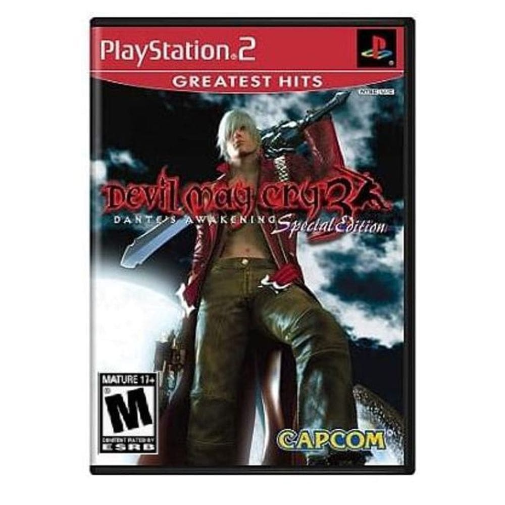 Jogo Devil May Cry3 Dante`S Awakening Special Edit Ps2 Novo