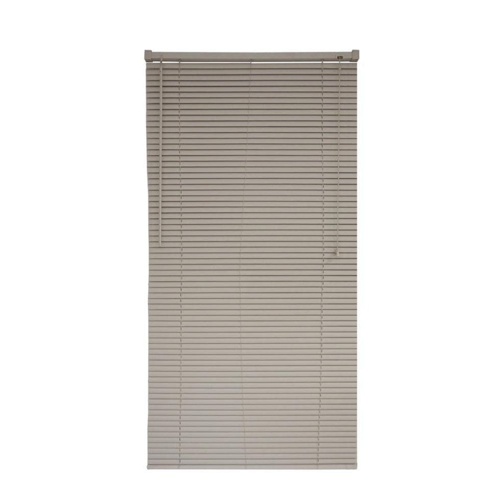 Persiana Horizontal Pvc Café 120 L X 220 A Cortina Completa