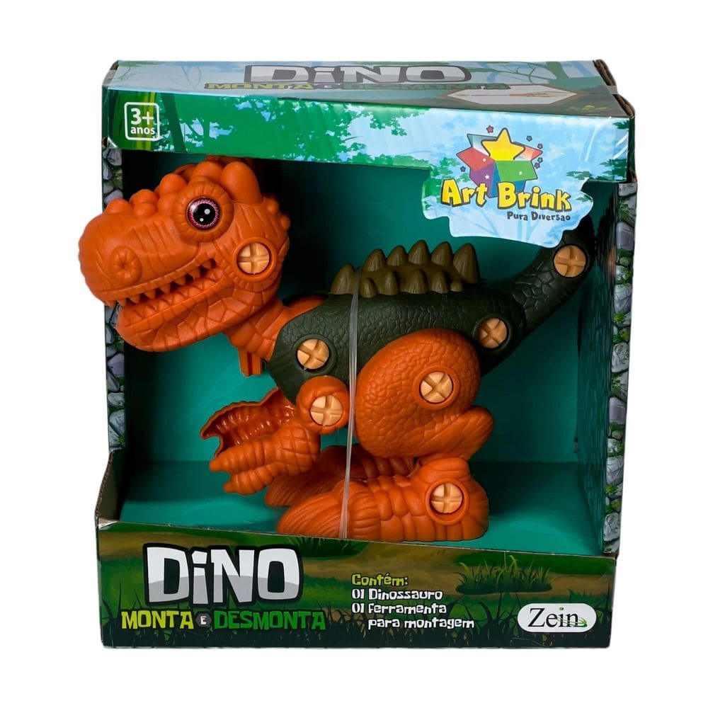 Dinossauro Monta E Desmonta Didático Educativo