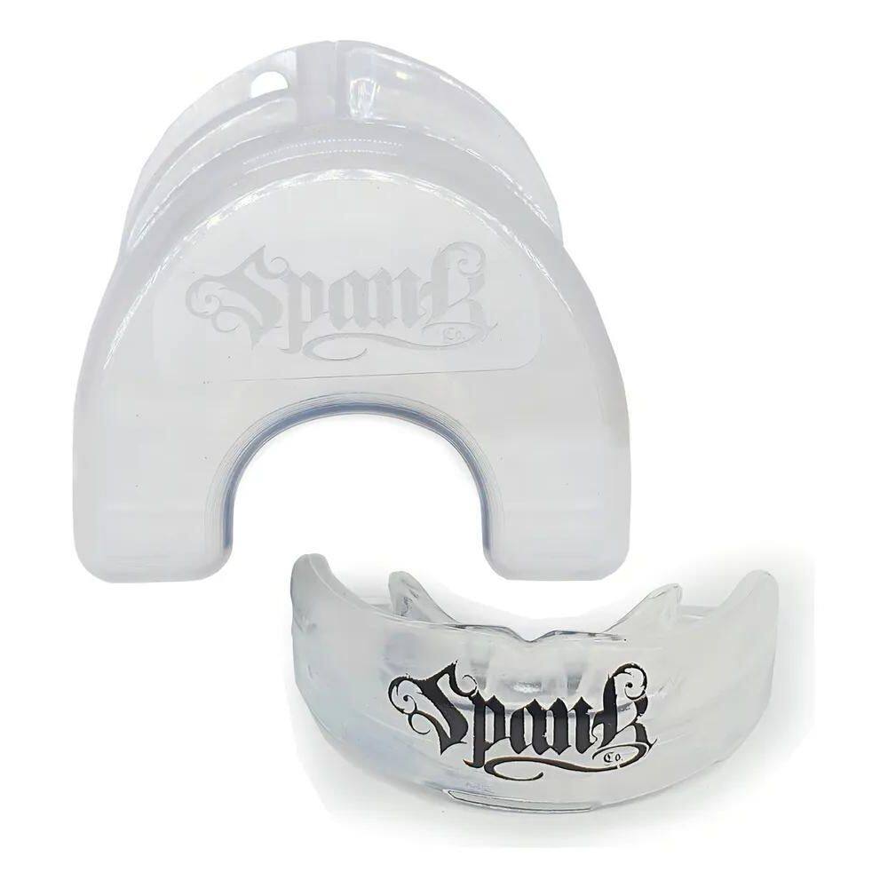 2X Spank Protetor Bucal Profissional Moldável Com Estojo Tra