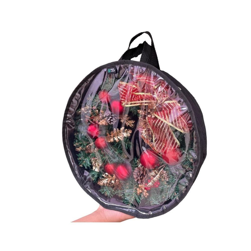 Capa Bolsa Para Guirlanda De Natal Enfeites 0,15 X 0,40