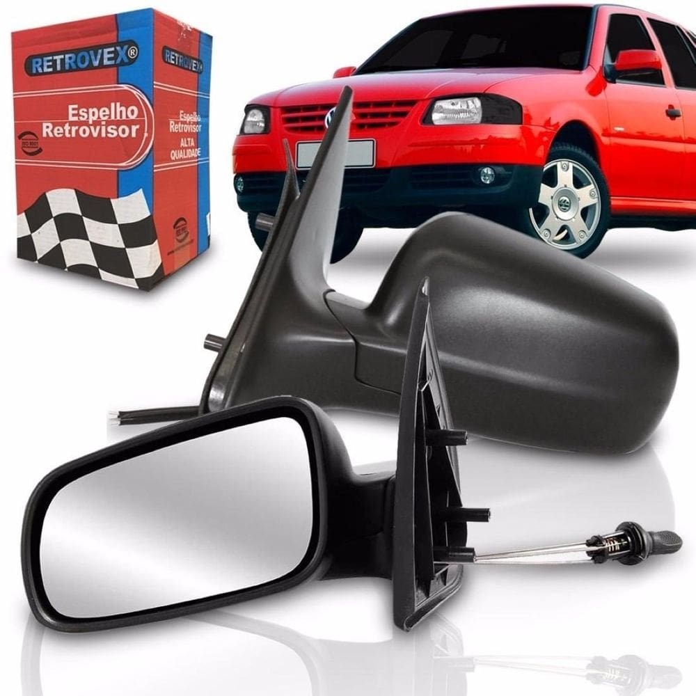 Retrovisor Gol Giii G3 1999 2000 01 2004 02 Portas Direito