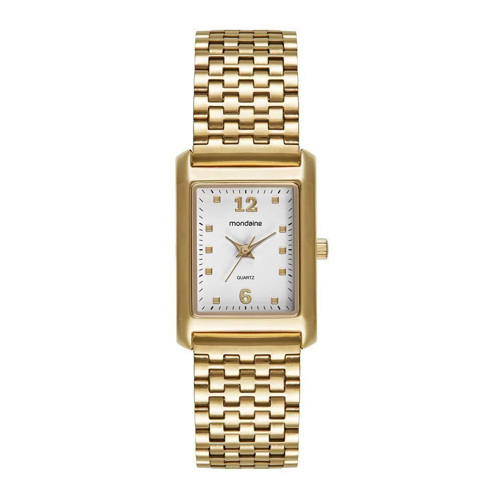 Relogio Mondaine Feminino Ref: 32921Lpmvde1 Retangular