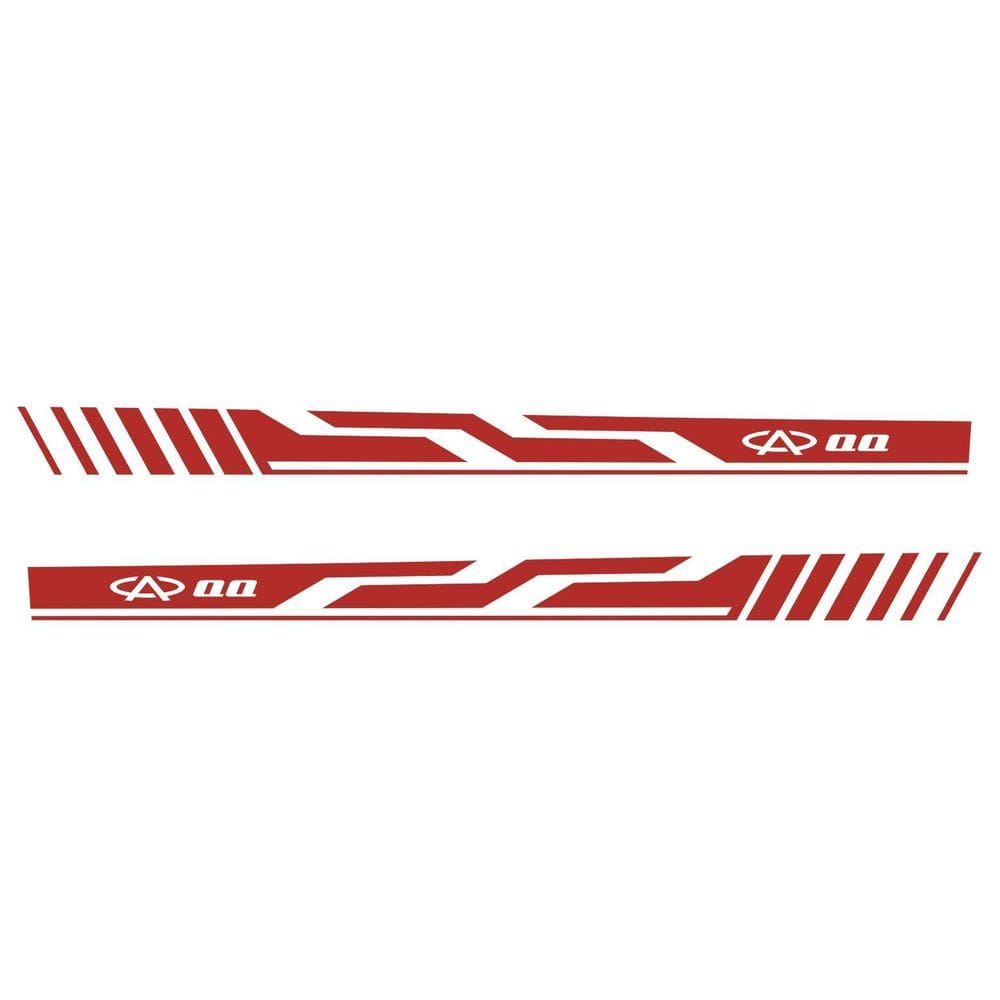 Adesivo Lateral Chery Cq3 Kit Faixa Colante Fita Tuning
