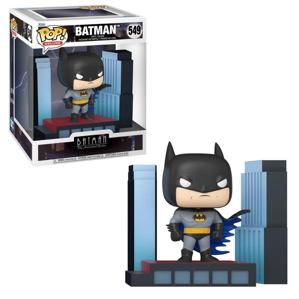 Boneco Funko Pop Deluxe Dc Comics Batman A Série Animada