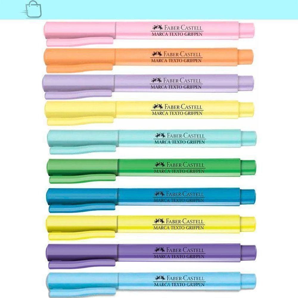 Marca Texto Grifpen Faber-Castell 10 Cores